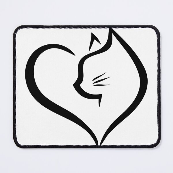 Item preview, cat love designed and sold by Piitchu.
