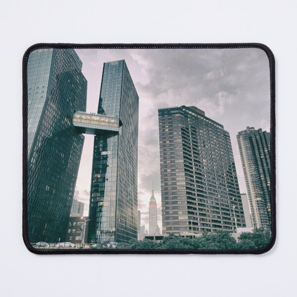 Item preview, Scyscrapers of Manhattan wallpaper-Nyc designed and sold by MadLeader.