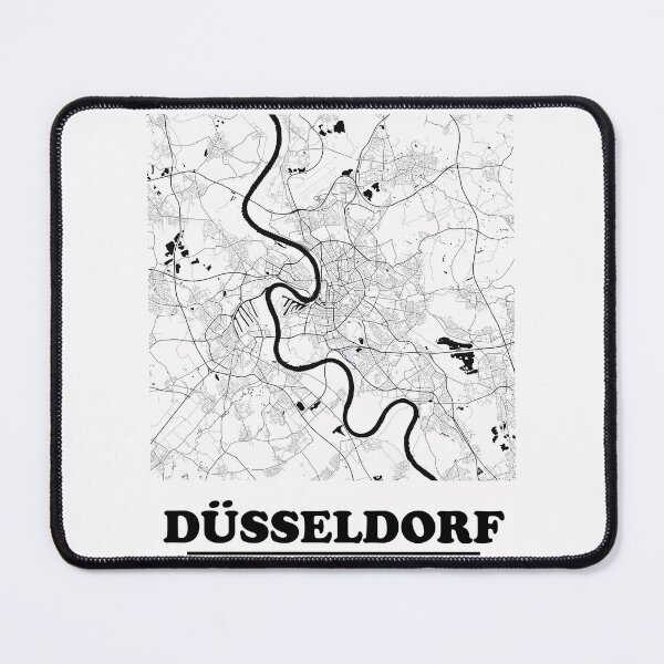 Item preview, Minimal Dusseldorf Map designed and sold by Enea Kelo.