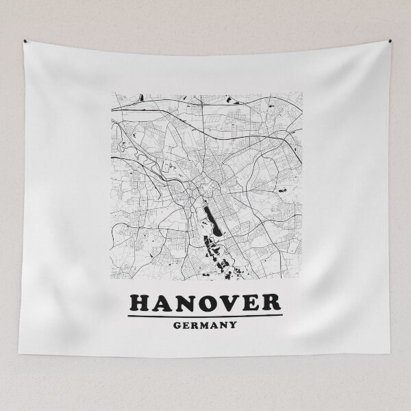 Item preview, Minimal Hanover Map designed and sold by Enea Kelo.