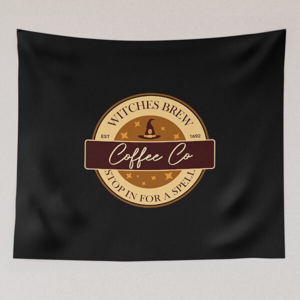 Item preview, witches brew coffee co - Funny witch coffee designed and sold by Raiko-art.