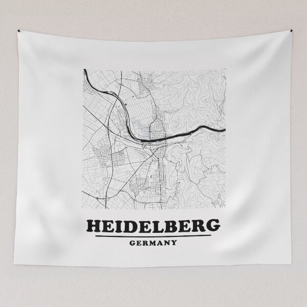 Item preview, Minimal Heidelberg Map designed and sold by Enea Kelo.