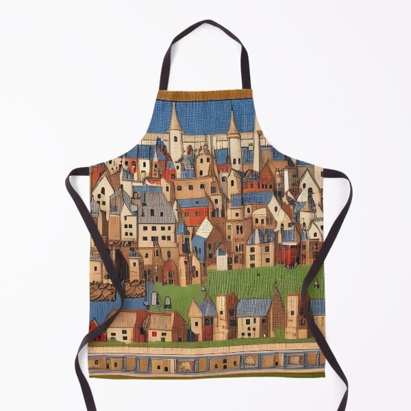 Item preview, Tapestry of Medieval City designed and sold by IlluminatedPage.