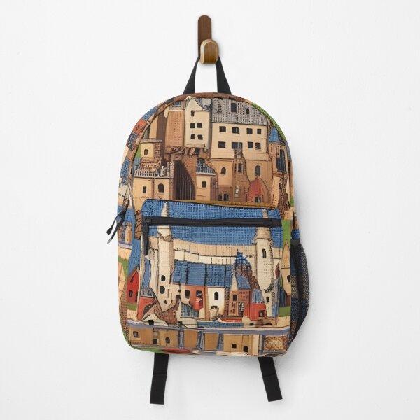 Item preview, Tapestry of Medieval City designed and sold by IlluminatedPage.