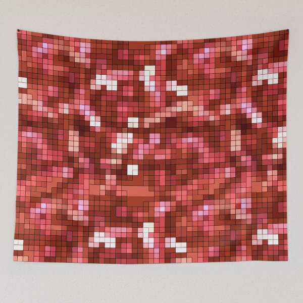 Item preview, Red Grid designed and sold by QuestBeacon.