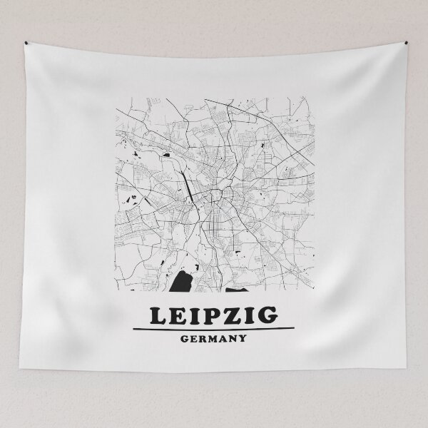 Item preview, Minimal Leipzig Map designed and sold by Enea Kelo.