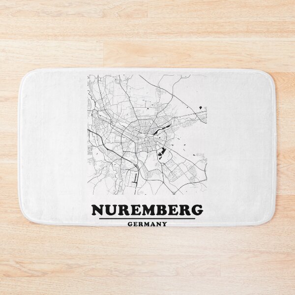 Item preview, Minimal Nuremberg Map designed and sold by Enea Kelo.