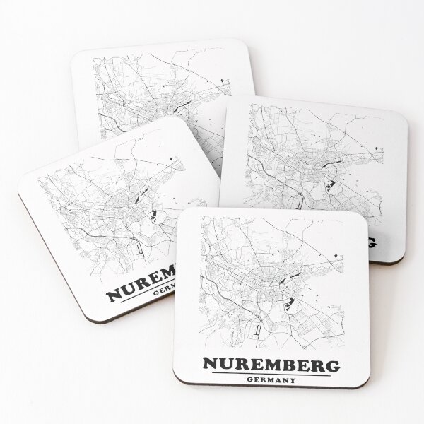 Item preview, Minimal Nuremberg Map designed and sold by Enea Kelo.