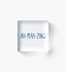 Happy Endings - Amahzing Acrylblock