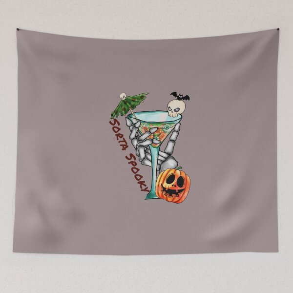 Item preview, Sorta Spooky - Funny Pumpkin Head designed and sold by IKERAS.