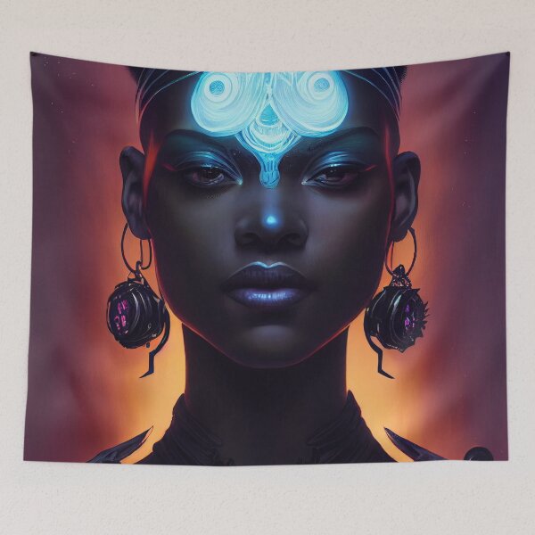 Item preview, Ciberpunk de Wakanda designed and sold by Sempiternus.