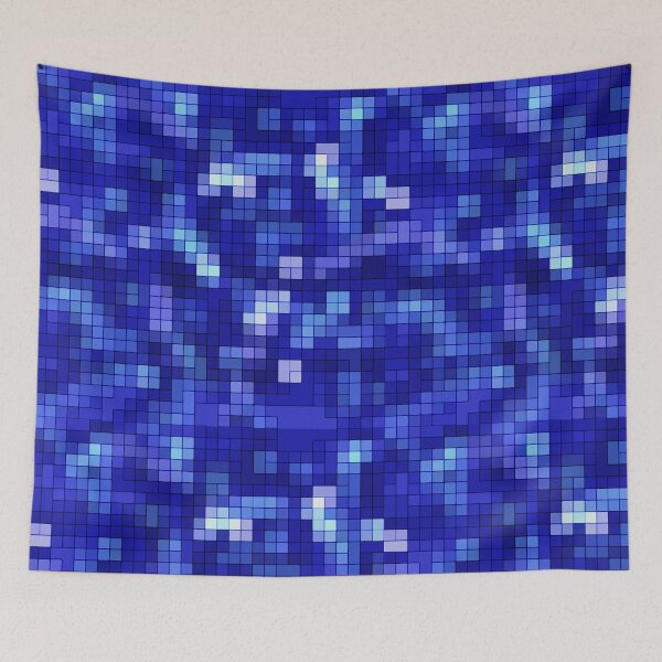 Item preview, Blue Grid designed and sold by QuestBeacon.