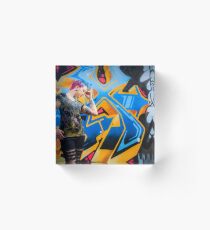 Graffiti model Acrylic Block