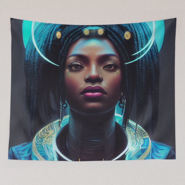 Item preview, Ciberpunk de Wakanda designed and sold by Sempiternus.