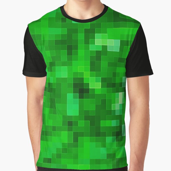 Vista previa del artículo con la obra «Contornos de cuadrícula verde», diseñado y vendido por QuestBeacon.