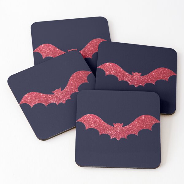 Item preview, Pink Glitter Bat designed and sold by artbleed.
