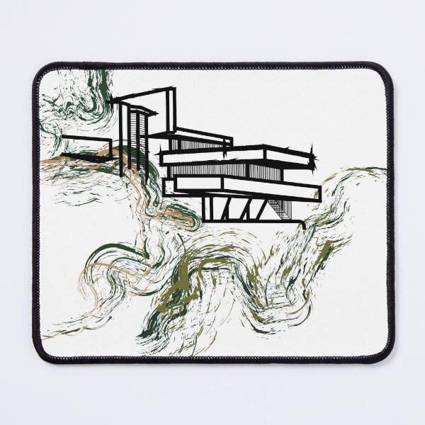Item preview, Abstract Falling Water designed and sold by ArchiEnabled.