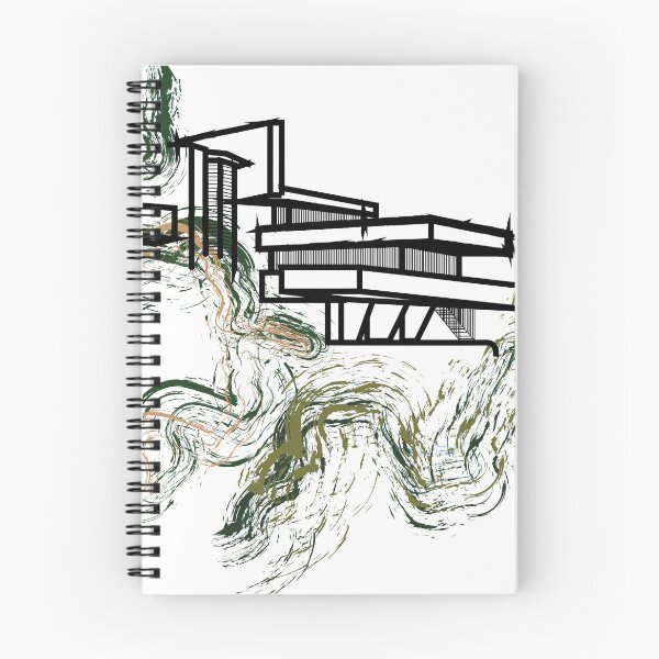 Item preview, Abstract Falling Water designed and sold by ArchiEnabled.