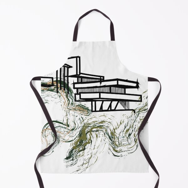 Item preview, Abstract Falling Water designed and sold by ArchiEnabled.