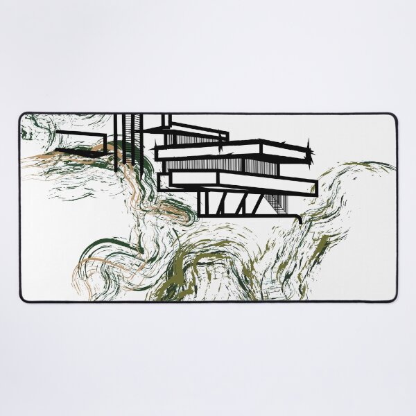Item preview, Abstract Falling Water designed and sold by ArchiEnabled.