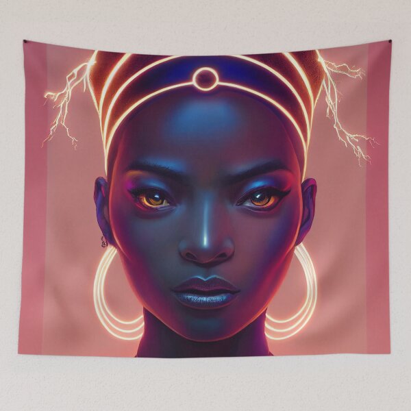 Item preview, Ciberpunk de Wakanda designed and sold by Sempiternus.