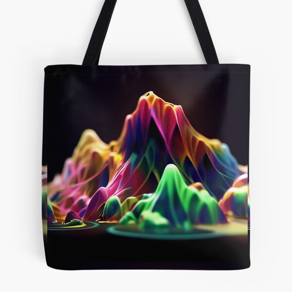 Item preview, Serie Naturaleza - Montaña abstracta multicolor designed and sold by Elflena.