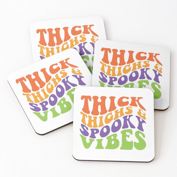 Aperçu de l'œuvre thick thighs spooky vibes créée et vendue par Sophistical.