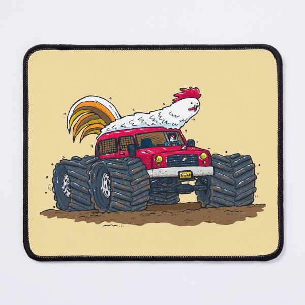 Item preview, Monster Truck Chicken designed and sold by nickv47.
