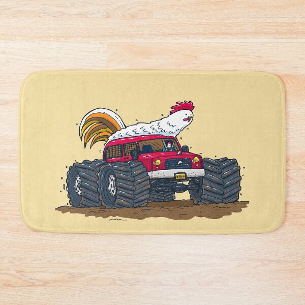 Item preview, Monster Truck Chicken designed and sold by nickv47.