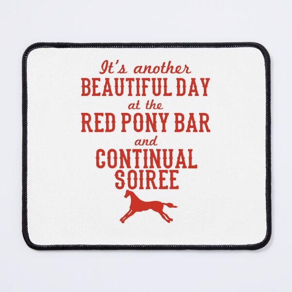 Item preview, Longmire Red Pony Continual Soiree Gift Logo Cheap Tee Logo Love Cools The Best ized designed and sold by banhszmid.