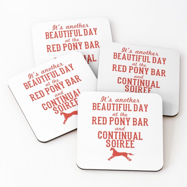 Item preview, Longmire Red Pony Continual Soiree Gift Logo Cheap Tee Logo Love Cools The Best ized designed and sold by banhszmid.