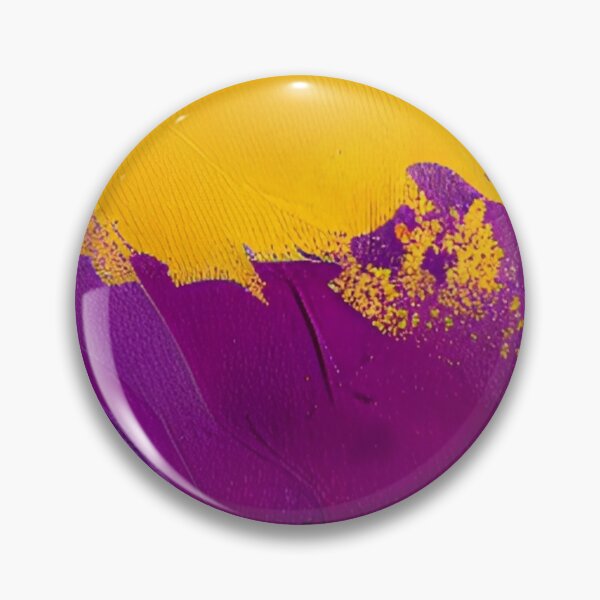Item preview, Yallow and purple painting expressing luxury and happiness. designed and sold by Art-Vibrations.