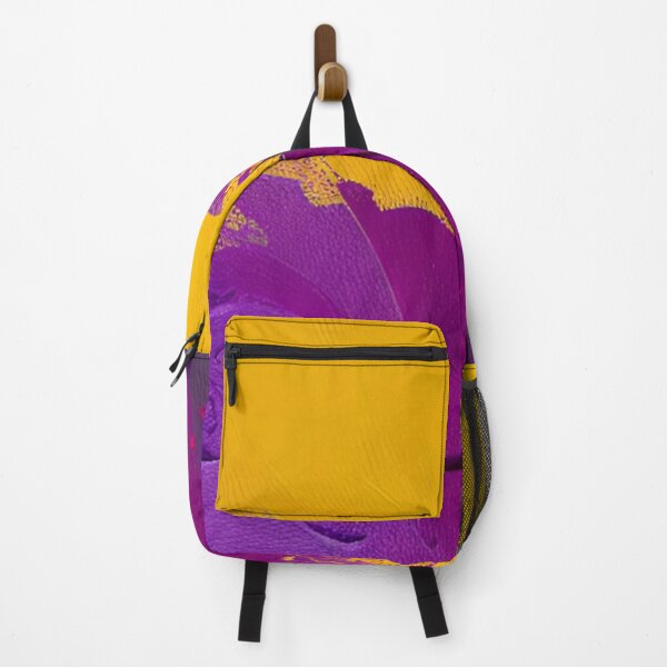 Item preview, Yallow and purple painting expressing luxury and happiness. designed and sold by Art-Vibrations.