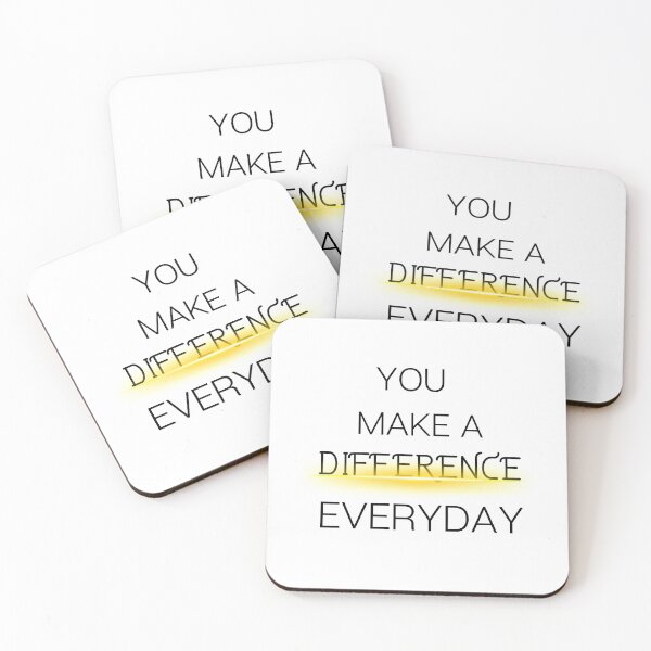 Item preview,  You Make A Difference Everyday Classic T-Shirt designed and sold by FRANI-ART.