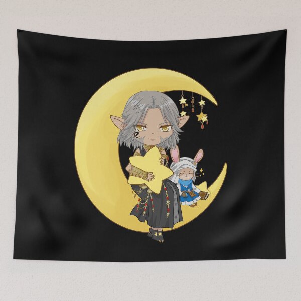 Item preview, Urianger & Loporrit on Moon FF14 FFXIV designed and sold by MissLissyArts.