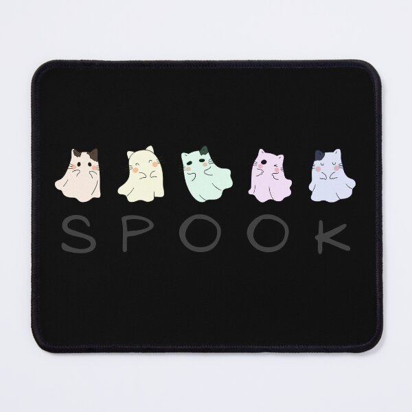 Item preview, Cute Cat Ghosts - Halloween Spooky Season Kawaii designed and sold by SundaySoup.
