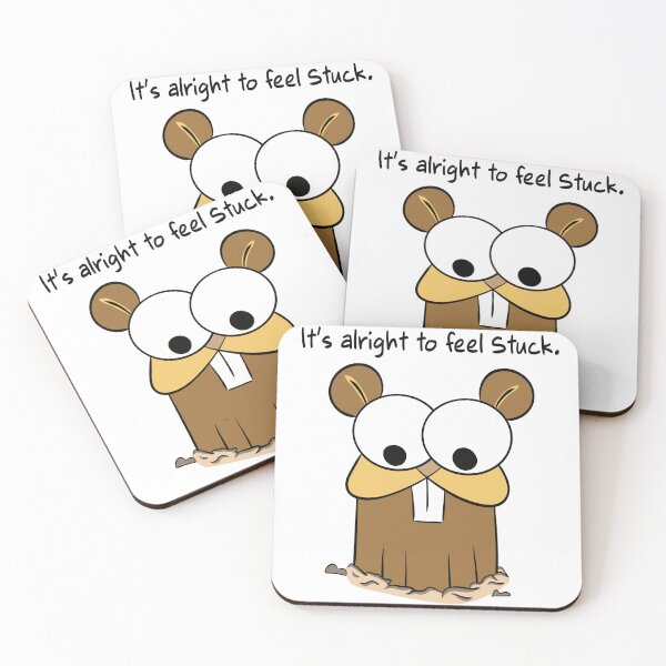 Item preview, It’s alright to feel stuck. designed and sold by KyMyArt.