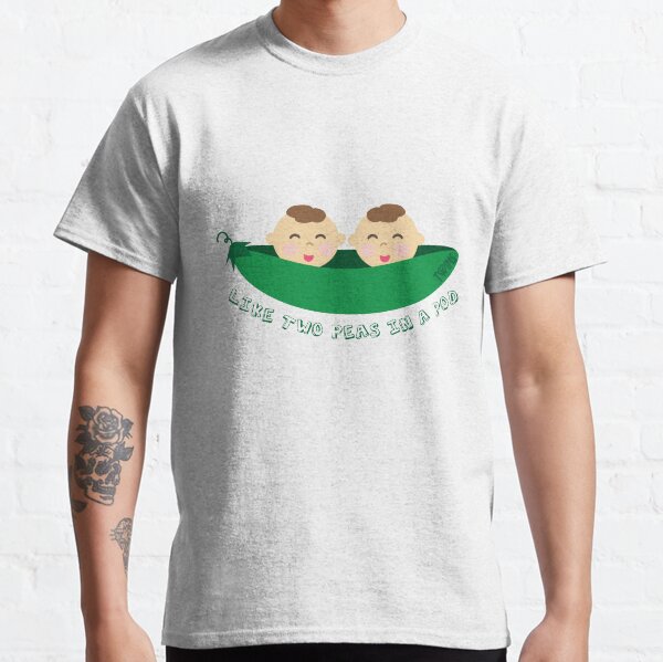 Peas in a Pod (boy/boy twins) Classic T-Shirt