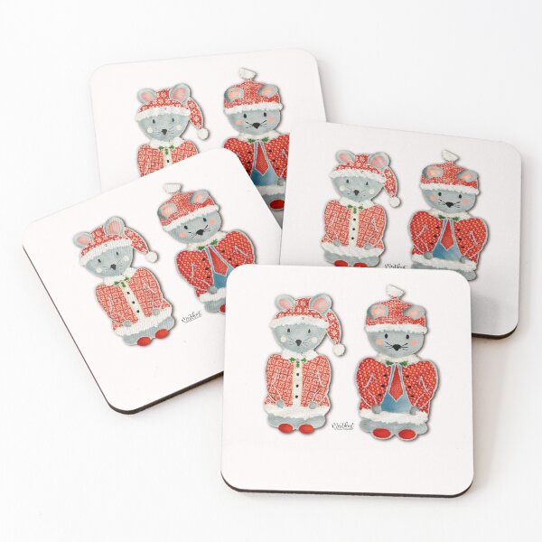 Item preview,  Cute mice christmas designed and sold by MoTekent.