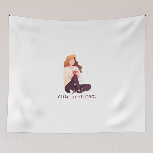 Item preview, ARCHITECTURE GIRL , ARCHITECT GIRL , NEW DESIGN FOR ARCHITECTS , ENGINEER LADY STYLE designed and sold by MorbenTrend.