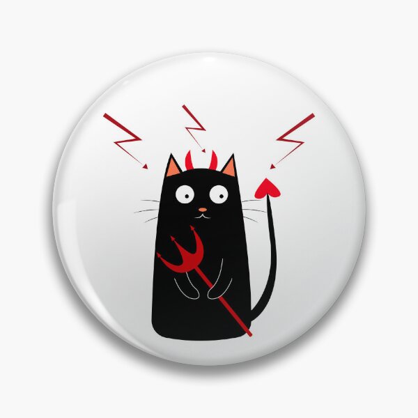 Item preview, Devil Halloween Cat designed and sold by uni.