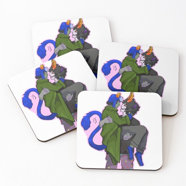 Item preview, Gamzee and nepeta homestuck  designed and sold by Morbidcorvidart.