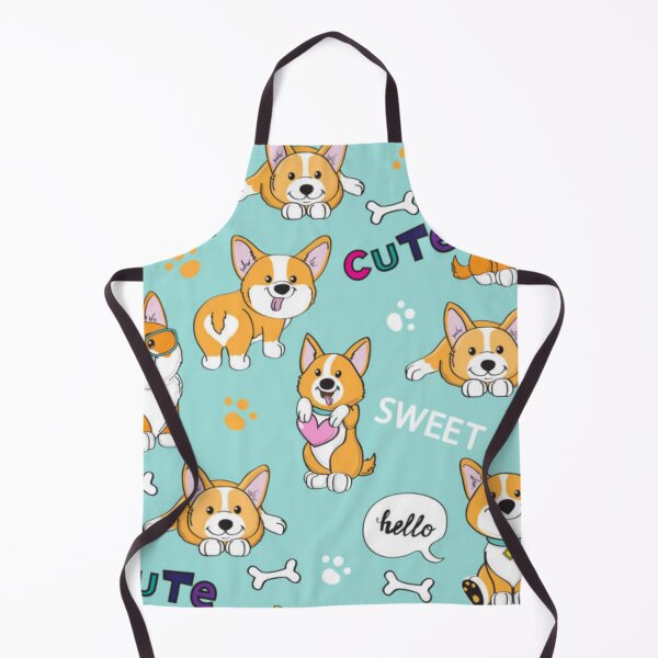 Item preview, Jolly Corgis In Green designed and sold by DesignVertex.
