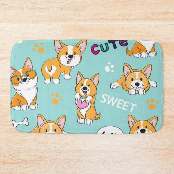 Item preview, Jolly Corgis In Green designed and sold by DesignVertex.
