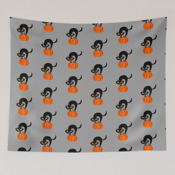 Item preview, Halloween cat, designed and sold by LuFilu.