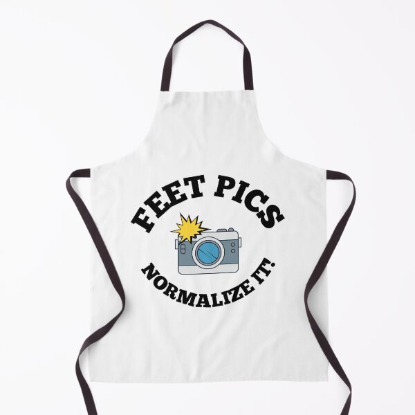 Item preview, Feet Pics - Normalize It Joke! designed and sold by PurpleNotebook.