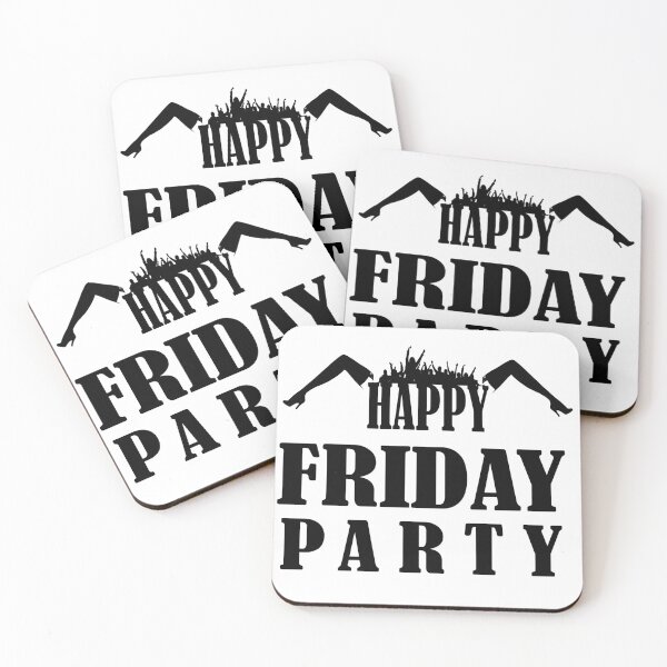 Item preview, Happy Friday Party designed and sold by K0tK0tu.