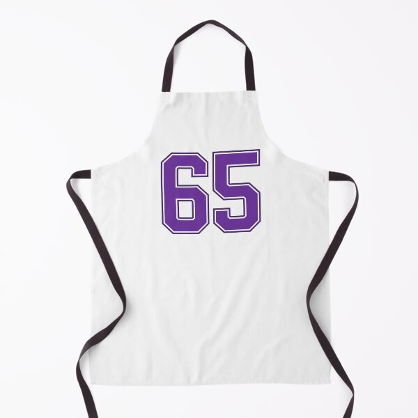 Item preview, Purple Number 65 lucky sports jersey sixty five designed and sold by HeavyStyle.