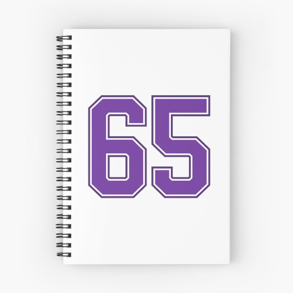 Item preview, Purple Number 65 lucky sports jersey sixty five designed and sold by HeavyStyle.