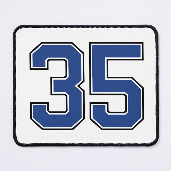 Item preview, Number 35 lucky sports jersey thirty five designed and sold by HeavyStyle.